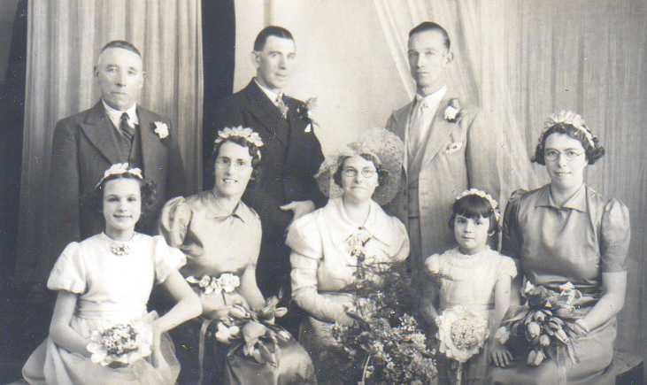 Francis wedding, 1939