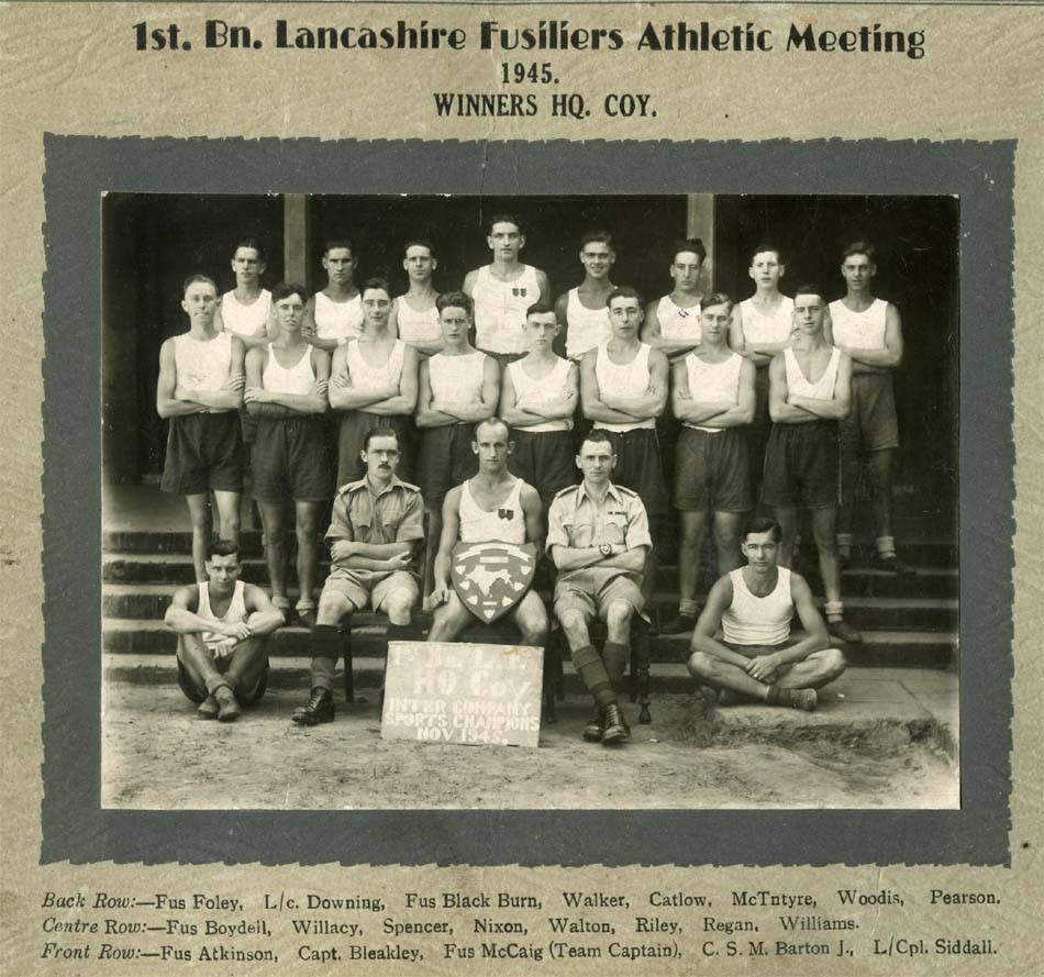 Fusilier William McIntyre, 1st Bn Dhera Dun, India - sent in by Gareth Kennedy, Williams Grandson