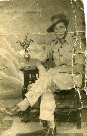 Fusilier William McIntyre, 1st Bn Dhera Dun, India - sent in by Gareth Kennedy, Williams Grandson