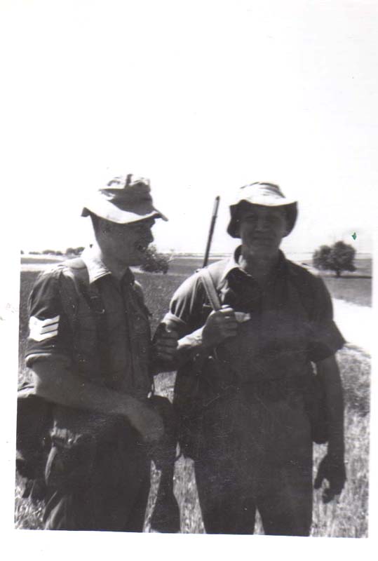 Pete Barton and Geordie Plant