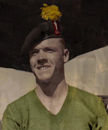 October 1952 at Battalion HQ, Nakuru, Kenya.