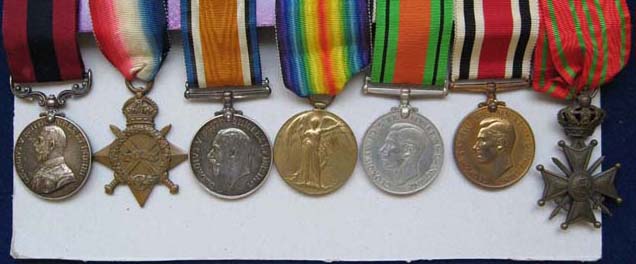 Frank Divers medals