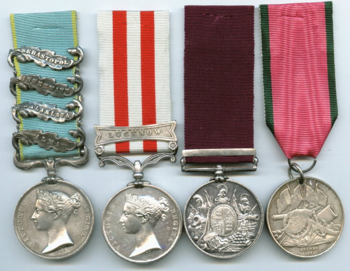 James Aylett's medals