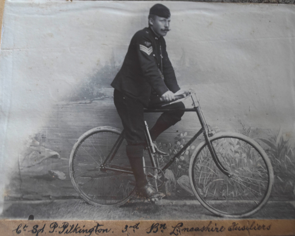 This photo is C/Sgt Pilkington DCM from Henry's scrap book