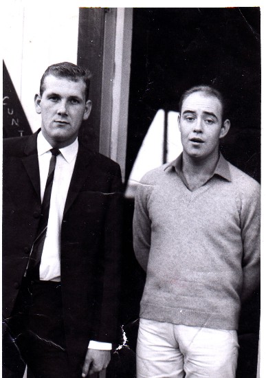 Jim Baxter and Kevin Boland (sigs)