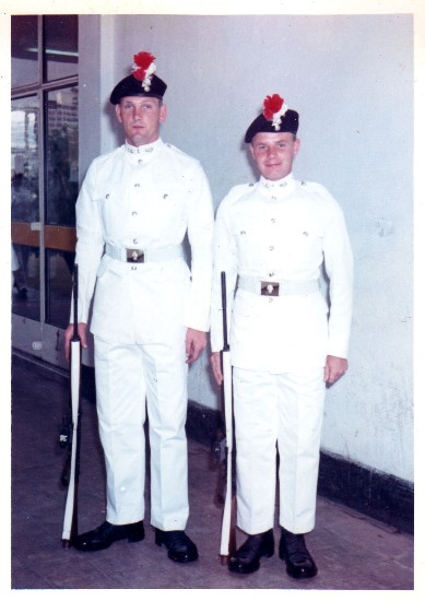 Jim Baxter and Barry Garbut