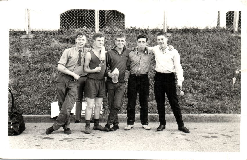 NK, Me, Stuart Richardson, then NK