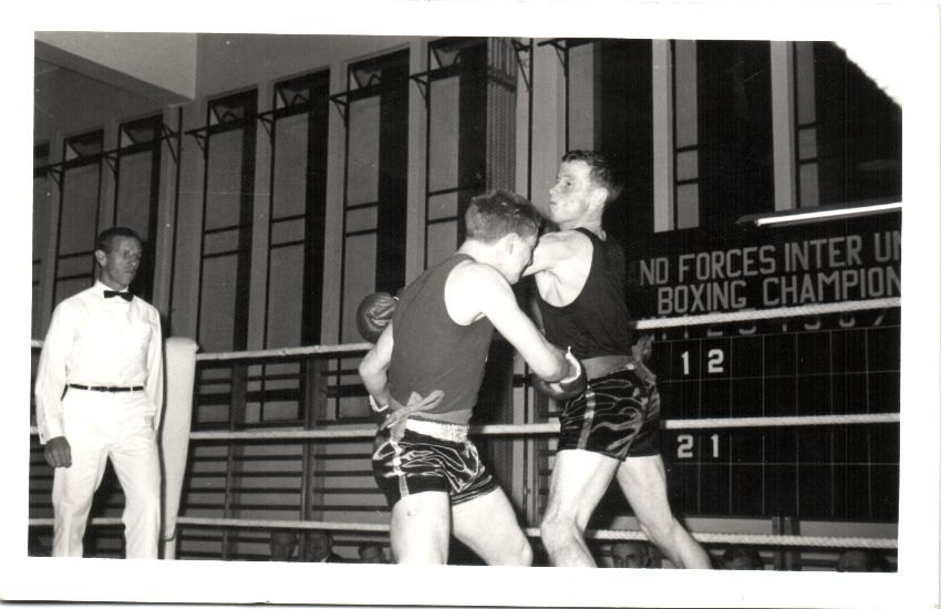 Boxing at Sek Kong RA