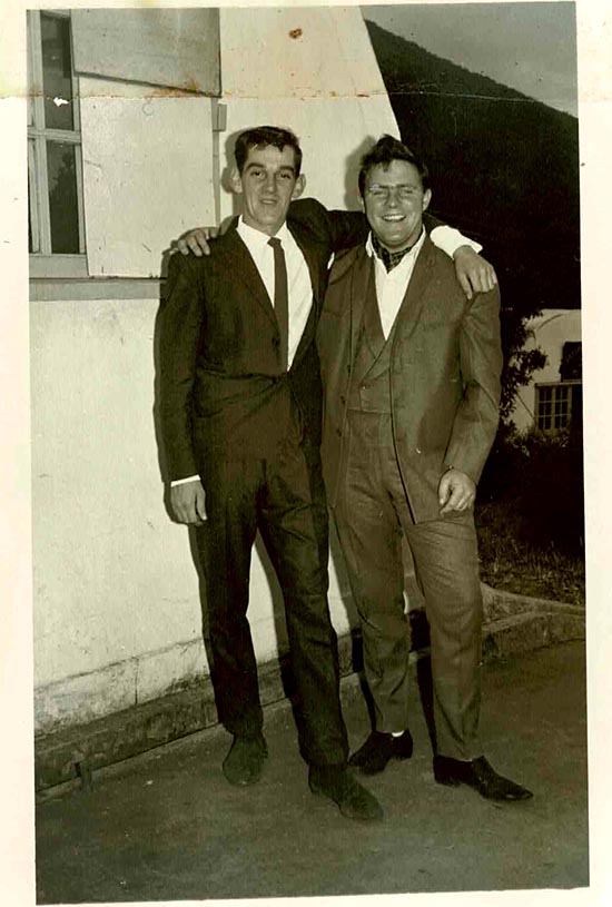 Bill Curtis and Geordie