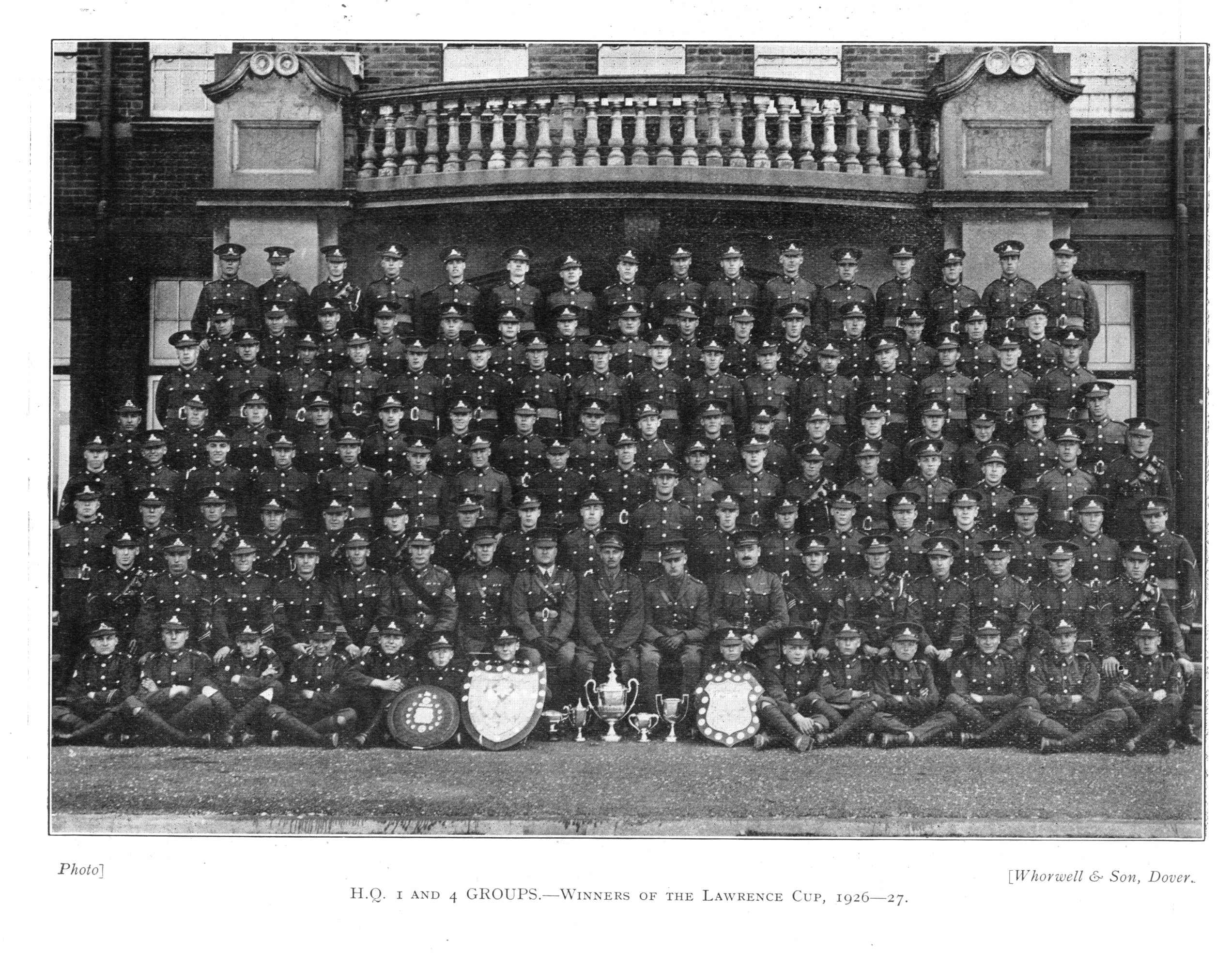 1927 Dover Lawrence Cup Winners
