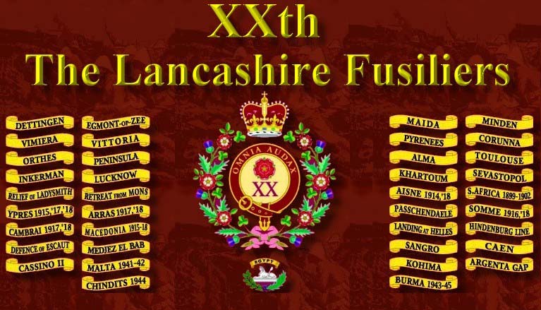 lancashire fusiliers campaigns
