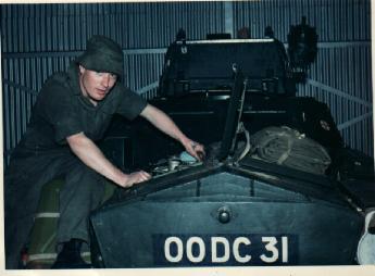 This ferret is now in Duxford War Museum Cambridge