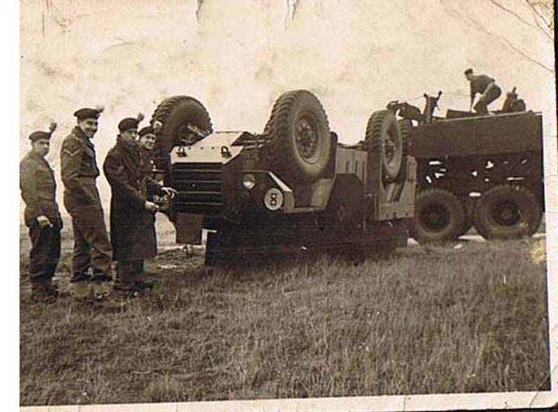 The L.F.s in the picture are left to right, Sid Formby From St Helens, Frank Homer Swinton, Johnny Downs, Geoff Lewis - And I was the camera