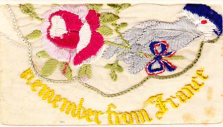 Post Card home 15th July 1917