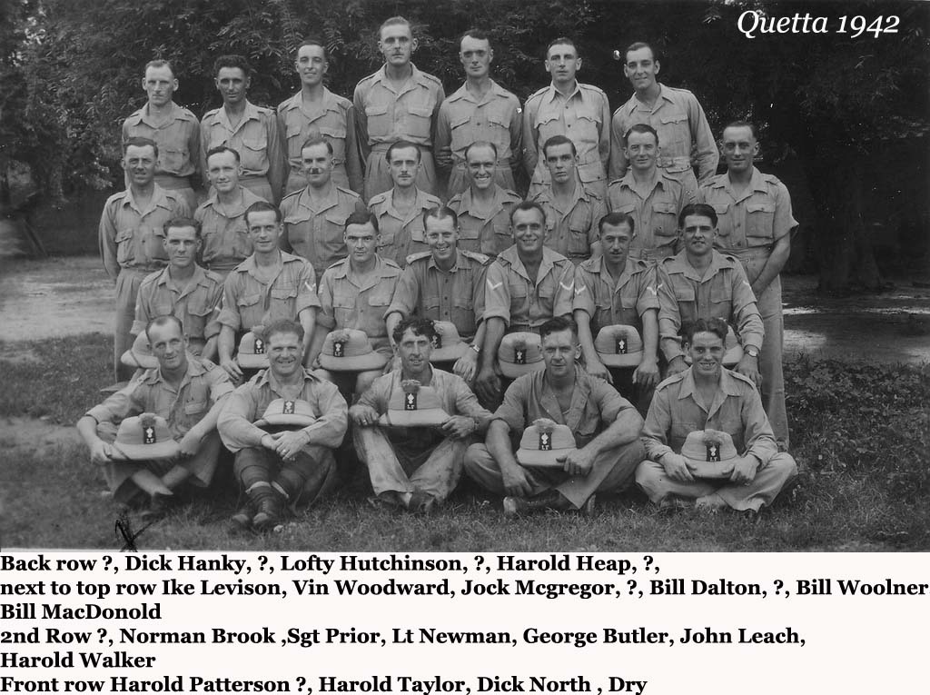 Bill pictured in Quetta 1942