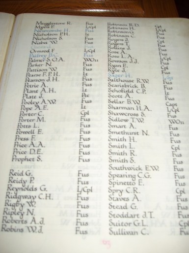 from the Book of Remembrance Rangoon Cathedral