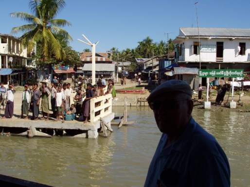 Arrival at Rathedaung