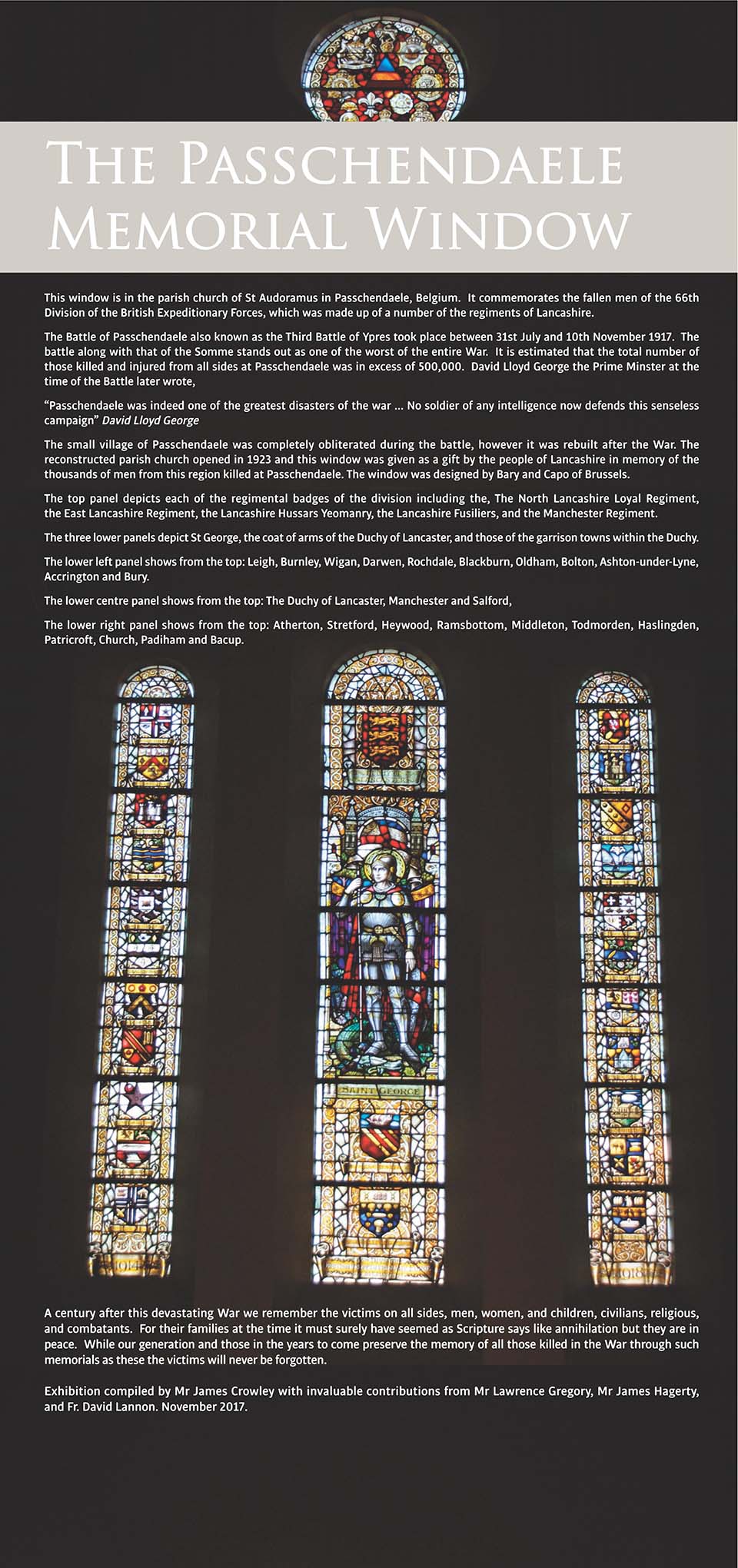 page 10 of the ww1 salford cathederal exhibition